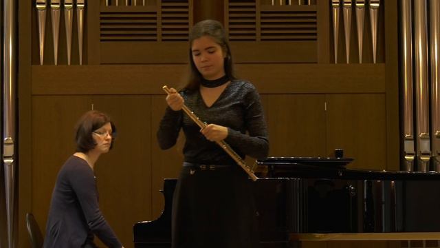 Poulenc Sonata for flute and piano смотреть онлайн