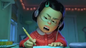 Turning Red but it's awkward