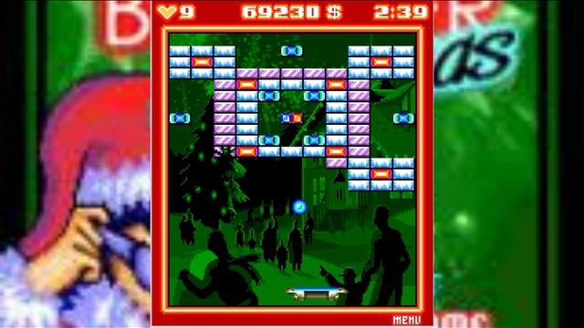 Block Breaker Christmas (Java Game - 2004) - GamesSky смотреть онлайн