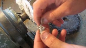 Серебряный Крестик.Полировка...