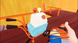 Hello Neighbor Как открыть шахту лифта и запустить вагонетку