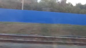 Поезд N 143 Москва - Кисловодск ( вид из окна вагона)