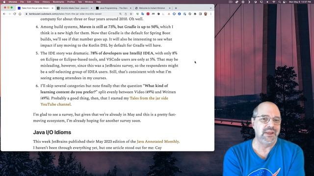 Mockito spies, Java survey, I/O idioms, Medium payrates, and Tweets and Toots смотреть онлайн