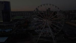 Колесо обозрения "Вокруг света".Найди свою страну.Ривьера. Казань 4к
