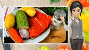 Крем суп из форели