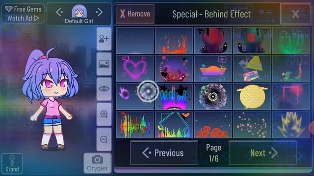 Как делать двигальсь волосы в гача клуб? смотреть онлайн