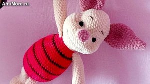 Амигуруми: схема Хрюша. Игрушки вязаные крючком.