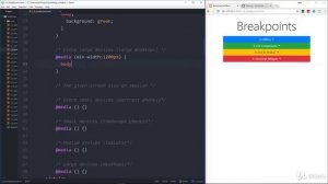 Bootstrap css breakpoints Part 1