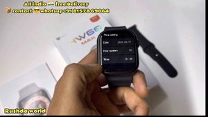HW68 Max -Clone smart watch-2.1-inch large TFT screen IP67 waterproof -NFC access -200 mah-45MM