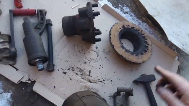 Замена тормозных дисков в газели. смотреть онлайн