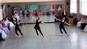 Русский лирический танец на музыку И. Брамса. Хореография- Устюгов Ю. Н.