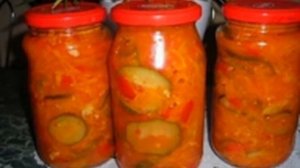 'Тёщин язык' из огурцов  Консервирование