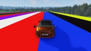 ЭТИ ОГРОМНЫЕ ГИРИ НЕ СДВИНЕТ ДАЖЕ МАШИНА! Крушения машин в игре Бименджи драйв. Гоша и Чич.