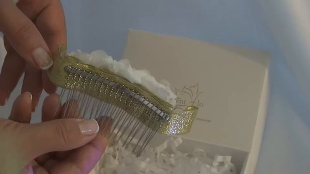 Заколка-гребень "Златовласка" смотреть онлайн