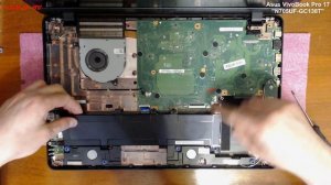 Asus VivoBook Pro 17 ( N705UF-GC138T ) разборка , мини обзор , замена термопасты