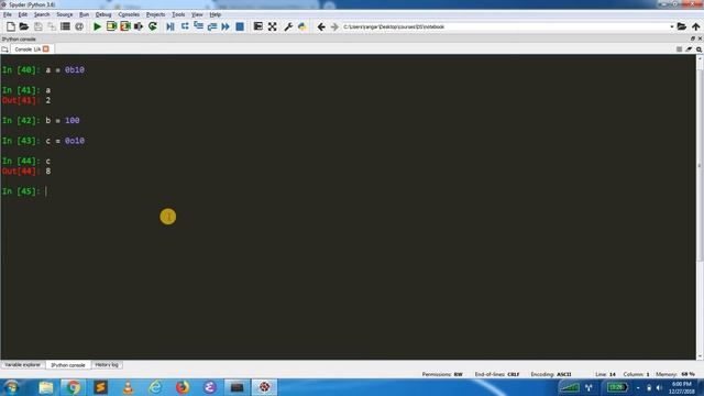 Python Basics - Numeric Literals