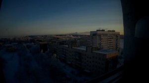 Таймлапс - горит склад ОЗОНа (февраль 2024)