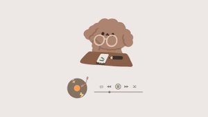 Study With Bear ? - Lofi music playlist『1 hour』? - Chill/relax/study/sleep
