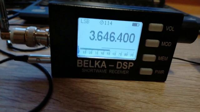 Белка - DSP всеволновый карманный радиоприемник SSB AM FM (Belka-DSP) прием на телескоп в Харькове смотреть онлайн