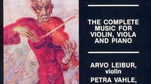 Alto Saxophone Sonata: II. Adagio (attacca) (arr. For viola)