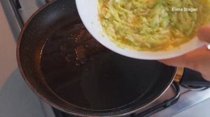 Ешь и худей! Кабачки и 2 яйца. Так вкусно и дешево что готовлю каждый день! Завтрак за 10 минут!