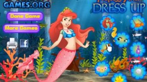 Disney Princess - Princess Ariel Dress Up (Dress Up Game for Girls)