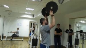 Жим блинов 20 кг на попа