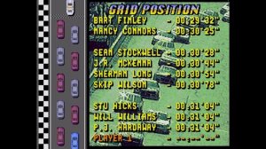 Mario Andretti Racing - Sega Genesis Gameplay