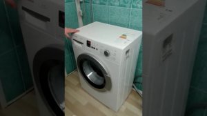 Стиральная машина танцует