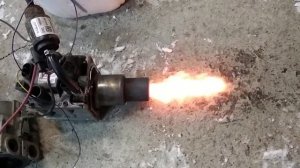 Как работает горелка котла Webasto.