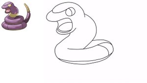 Как легко нарисовать покемона ЭКАНС! #023 | Поколение 1