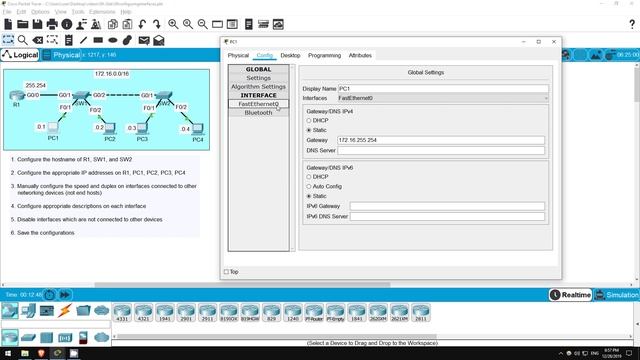 Free CCNA _ Configuring Interfaces _ Day 9 Lab _ CCNA 200-301 Complete Course