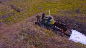 Сахалин. с. Стародубское, Заброшенные Танки 4К