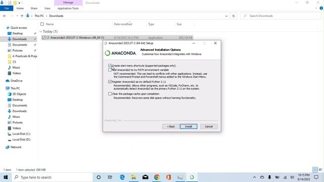 How to Download and install  ANACONDA (Jupyter Notebook, Pycharm, Rstudio and more) | PrepFuture