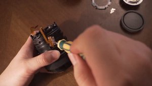 Sony 28-70(lens repair, ремонт объектива)