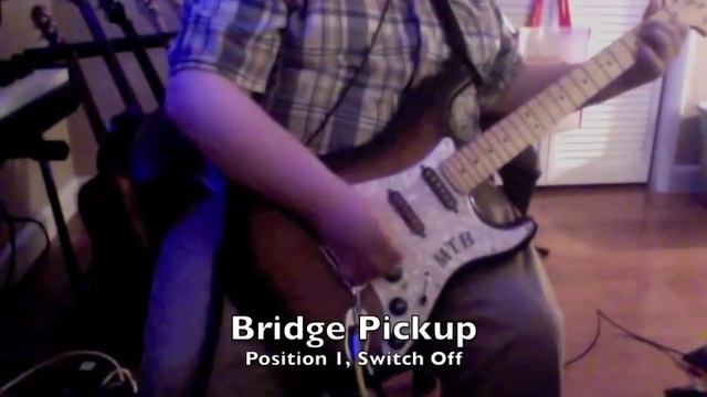 Fender Stratocaster Mini Toggle Switch Mod Demo смотреть онлайн