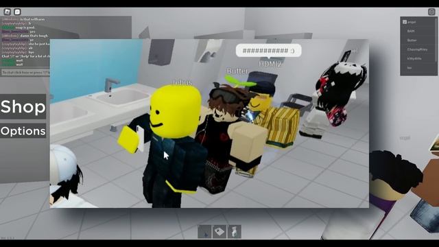 Roblox public bathroom simulator, But everyone's ONLINE DATERS... смотреть онлайн