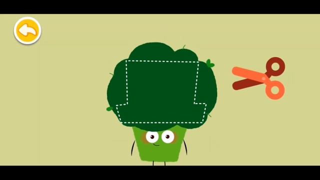 Учим овощи и фрукты Весёлая ферма часть 3, мультик игра