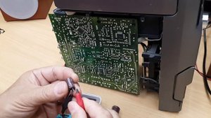 Ремонт (не сложный) музыкального центра Philips.