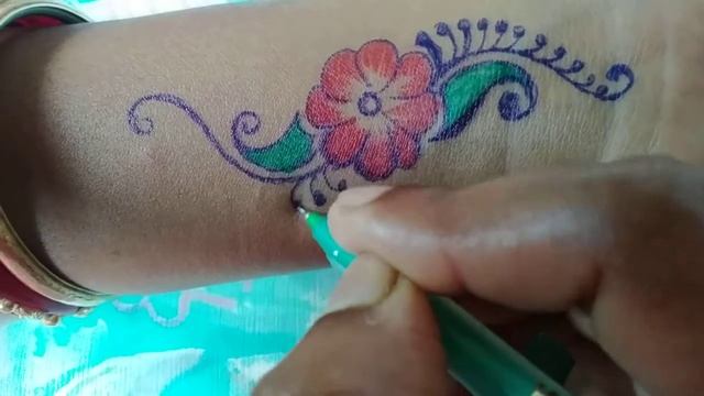beautiful flower tattoo design смотреть онлайн