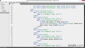 Bootstrap3 -  19 -   Решение Создать модальные окна в карусели