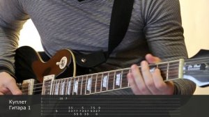 Как играть на гитаре Утопленник - Король и шут  ( видеоурок Guitar riffs) + табы