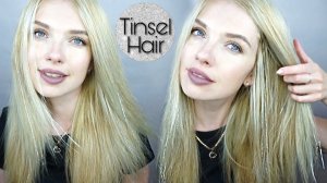 Tinsel Hair | Сверкающие волосы | Мишура для волос | Beautymaker