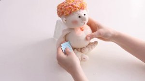 Текстильная кукла "Амур", сувенирная мастерская  "Нежный ветер"р».mp4