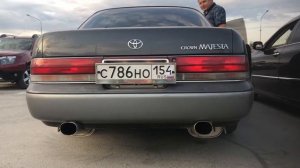 Сочный выхлоп Hks majesta