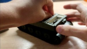 Танк "Тигр 1" из пластилина своими руками!