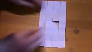 Интреснее оригами фокус с бумагой
