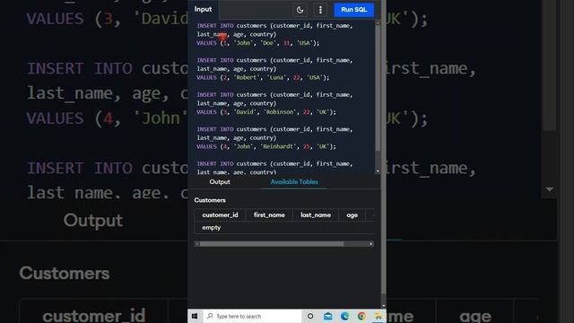 How to INSERT INTO Data in SQL,sql insert query