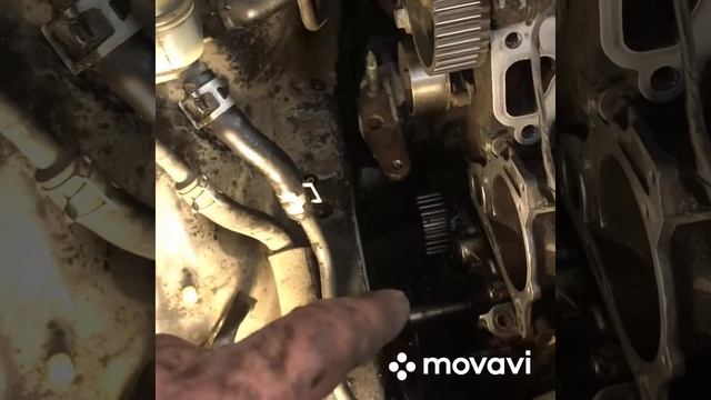 Замена ремня ГРМ на Тойота Калдина 3S GE!!! смотреть онлайн