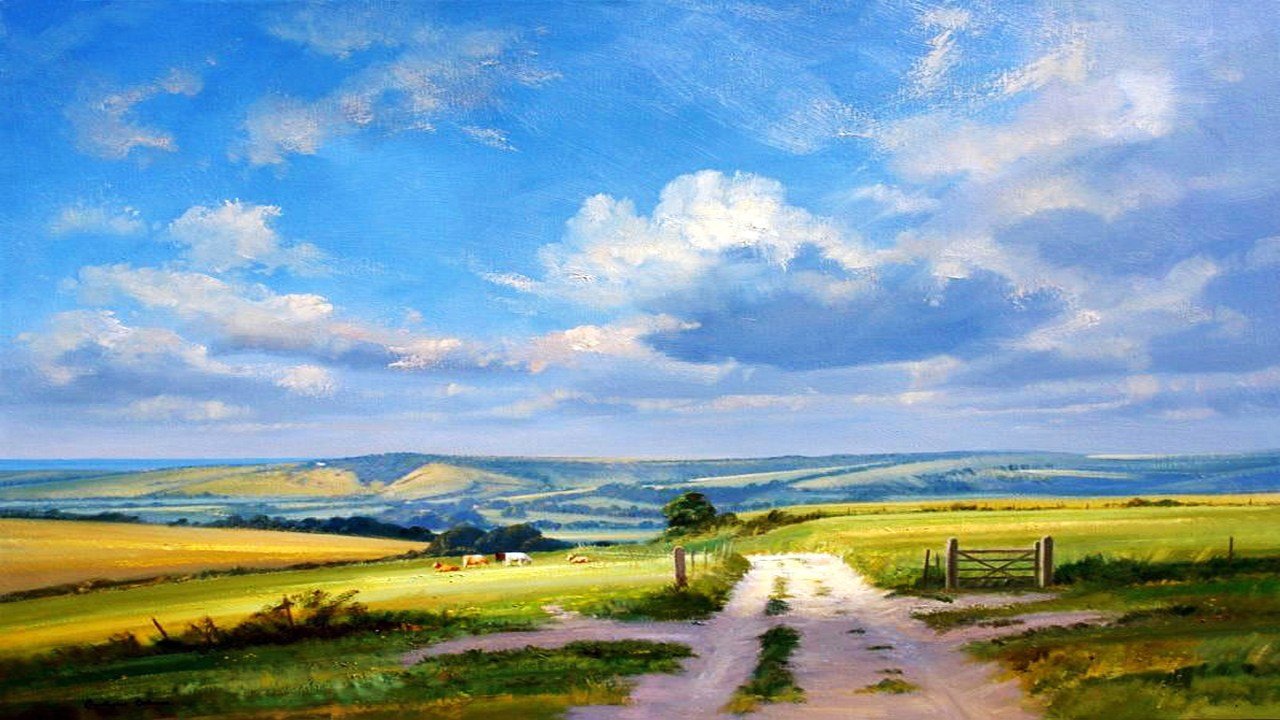 Пейзажи художника Кристофера Осборна